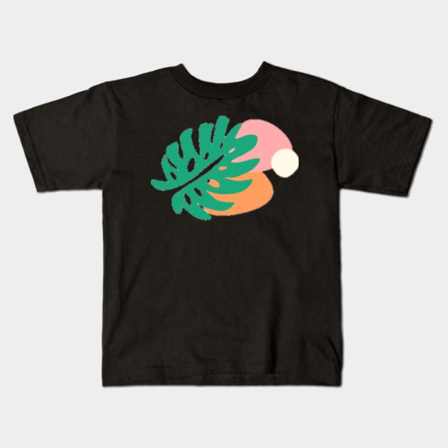 Monstera Kids T-Shirt by KiRich